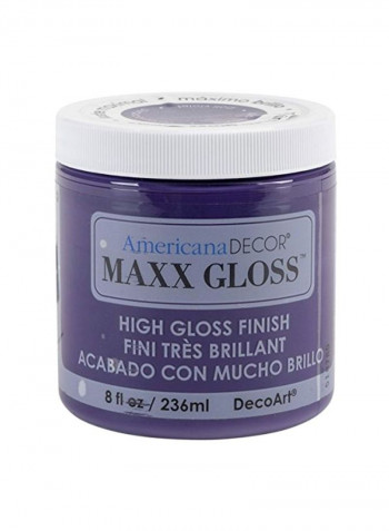 Maxx Gloss Acrylic Paint Purple Polish