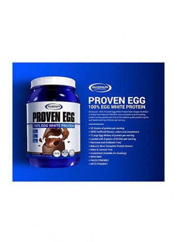 Proven Egg 100% Egg White Protein - Chocolate
