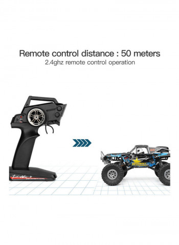 Dual Motor Remote Control RC Car Toy With Battery 49x24x28.5cm