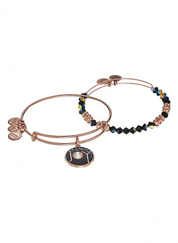 Set Of 2 Joy Charm Bracelets