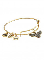 Rafaelian Gold Plated Spirit Of The Eagle Charm Expandable Charm Bracelet