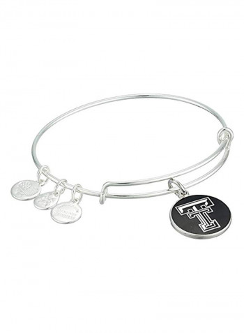 Shiny Silver Plated Charm Bracelet