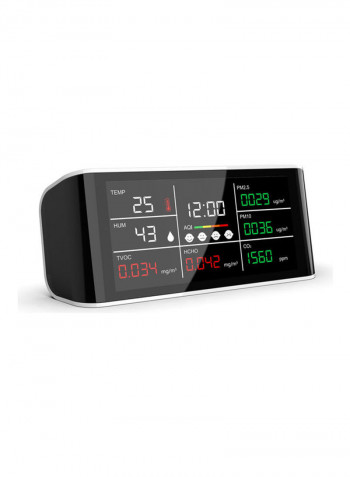 DM69 Portable Air Quality Analyzer Black 19.20 x 5.50 x 8cm