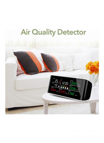 DM69 Portable Air Quality Analyzer Black 19.20 x 5.50 x 8cm