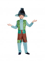 Branch Deluxe Wig Trolls Costume