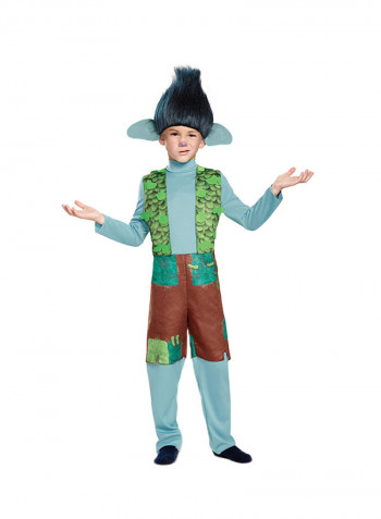 Branch Deluxe Wig Trolls Costume