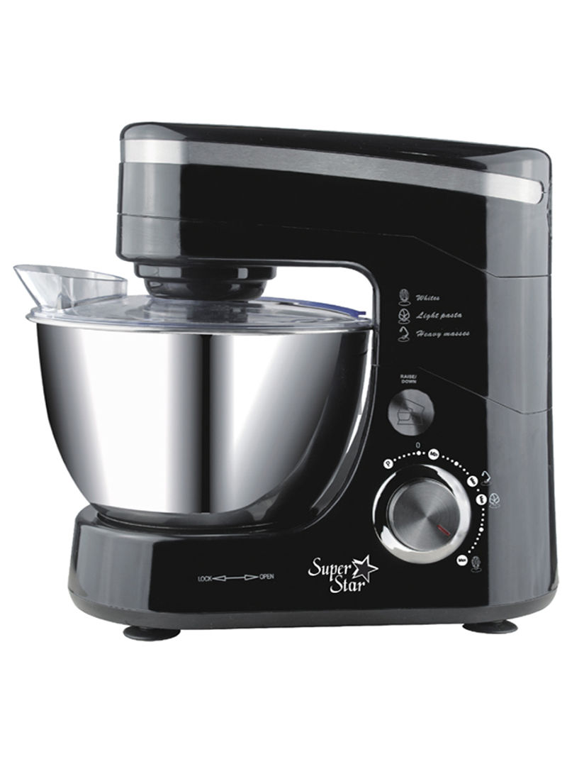 Stand Mixer 500W GSS-SM-606 Black/Silver/Clear