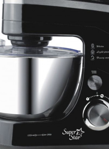 Stand Mixer 500W GSS-SM-606 Black/Silver/Clear