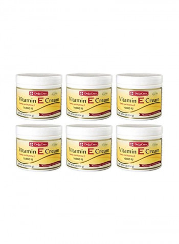 Pack Of 6 Vitamin E Cream 114g