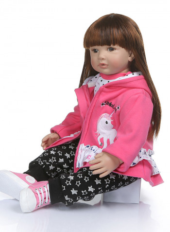 Decdeal Reborn Soft Touch Baby Doll 24inch