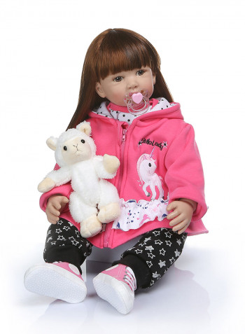 Decdeal Reborn Soft Touch Baby Doll 24inch