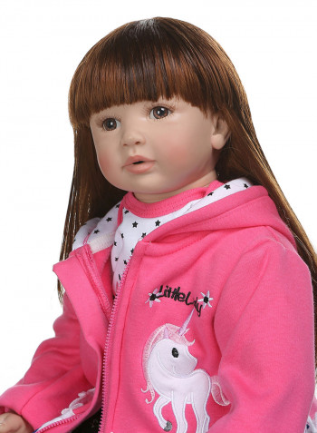 Decdeal Reborn Soft Touch Baby Doll 24inch