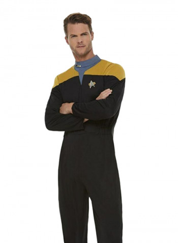 Star Trek Voyager Operations Uniform L