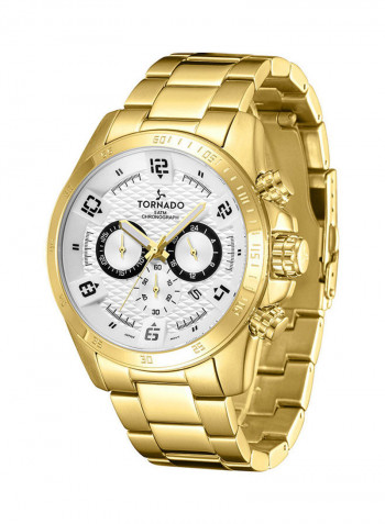 Men's Chronograph Silver Dial Watch - T3149-GBGSB