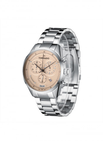 Men's Stainless Steel Chronograph Watch T20103-SBSI