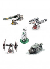 5-Piece 3D Star Wars Rise Of Skywalker Metal Model Kits Set