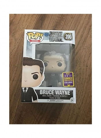 Justice League-Bruce Wayne Collectible Figure 5 x 9inch