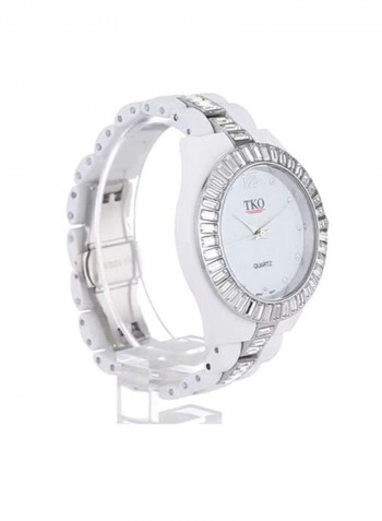 Women's Water Resistant Orlogi Analog Watch TK545-WT