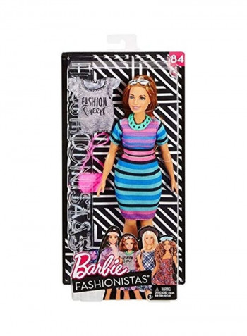 Barbie Fashionista Happy Hued Doll 2x13inch