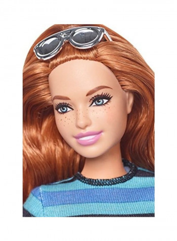 Barbie Fashionista Happy Hued Doll 2x13inch