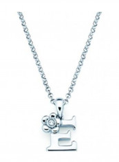 925 Sterling Silver Pendant Necklace With Diamond