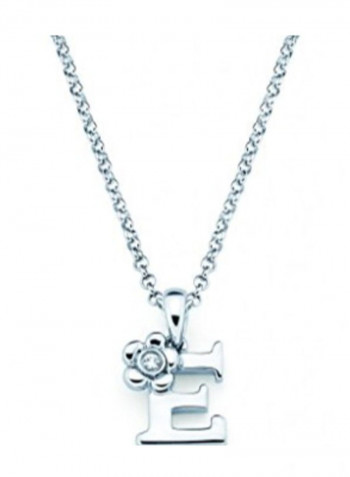 925 Sterling Silver Pendant Necklace With Diamond