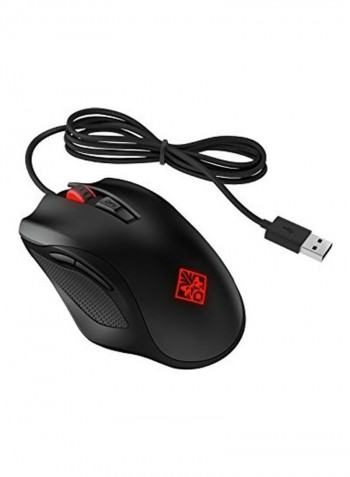 Omen By Hp Wired Usb Gaming Mouse 600 (Black/Red)