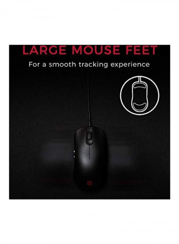 Zowie Fk1-b Gaming Mouse For Esports Large Symmetrical Design
