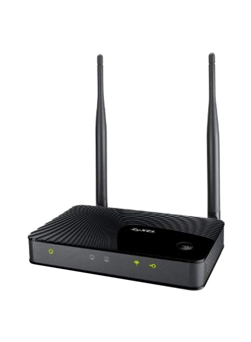 Wireless Access Point With AP/Universal Repeater/Client Mode Black