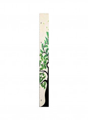 Tree Of Life Growth Chart Beige/Brown/Green One Size