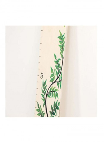 Tree Of Life Growth Chart Beige/Brown/Green One Size