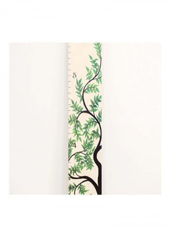 Tree Of Life Growth Chart Beige/Brown/Green One Size