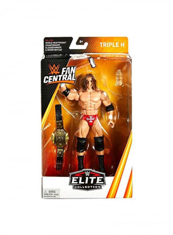Triple H Fan Central Elite Mattel Toy Wrestling Action Figure