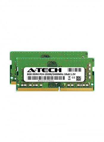 2-Piece Laptop Notebook Computer RAM Memory Upgrade Kit 16GB Green