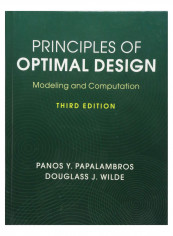 Principles Of Optimal Design Hardcover 3rd Edition