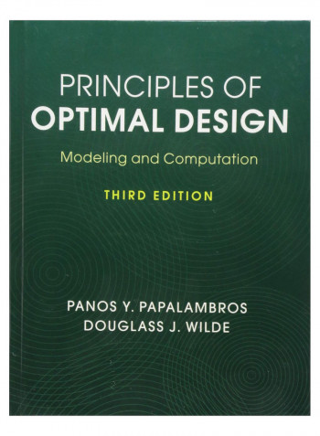 Principles Of Optimal Design Hardcover 3rd Edition