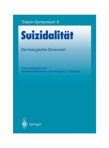 Suizidalität: Die Biologische Dimension Paperback