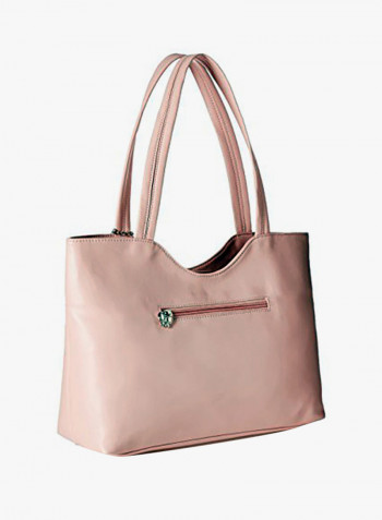 Polyester Blend Shoulder Bag Orange