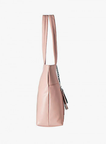 Polyester Blend Shoulder Bag Orange