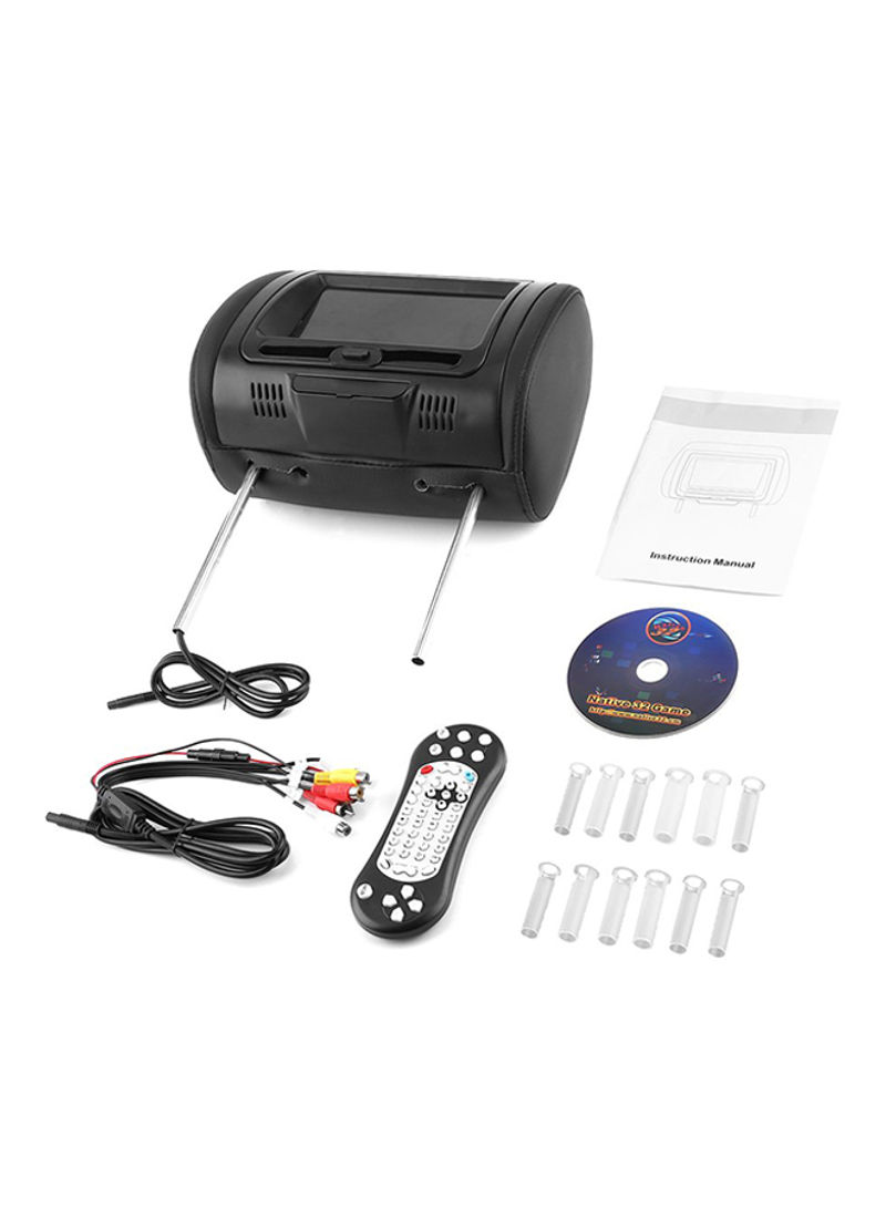 Universal Headrest Car DVD Player With IR Transmitter