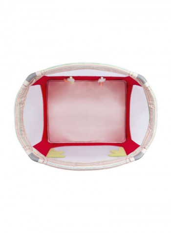 Zoom Travel Cot - Red/White