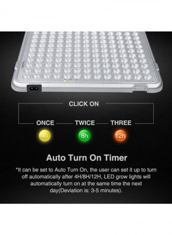 LED Multi Beam Spectrum Grow Light For Indoor Plants Multicolour