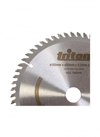 Plunge Track Saw Blade 60T Silver 20millimeter