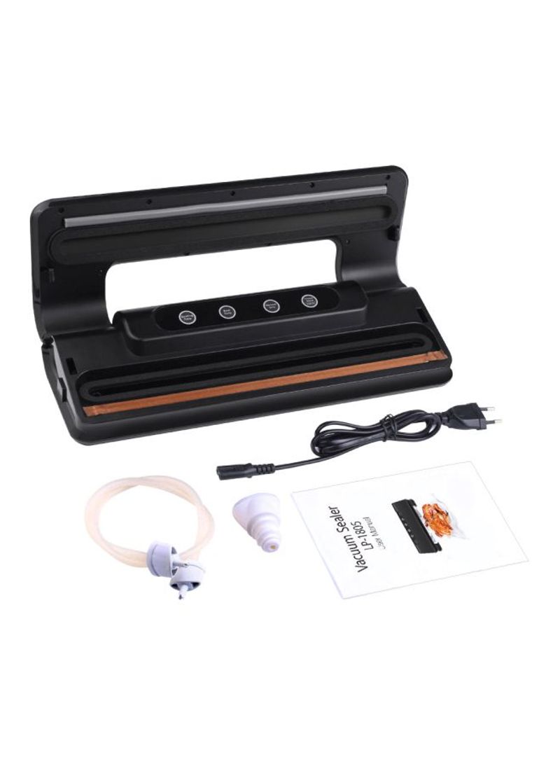 Automatic Vacuum Sealing System With Starter Kit H32286 Black