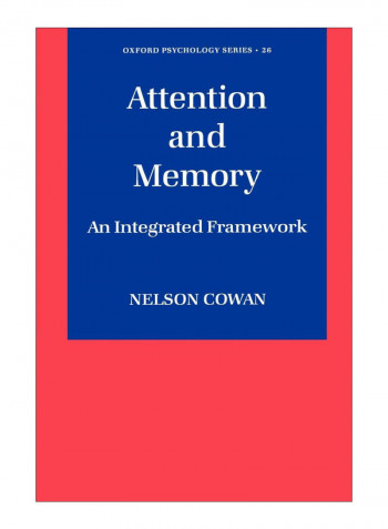 Attention And Memory Paperback