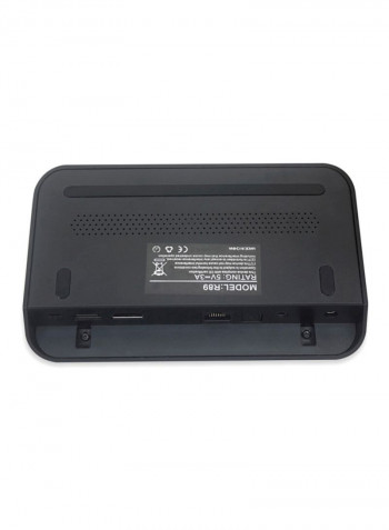 R89 TV Box With Remote Control V798U Black