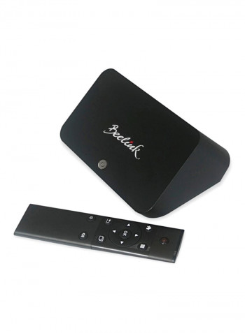 R89 TV Box With Remote Control V798U Black