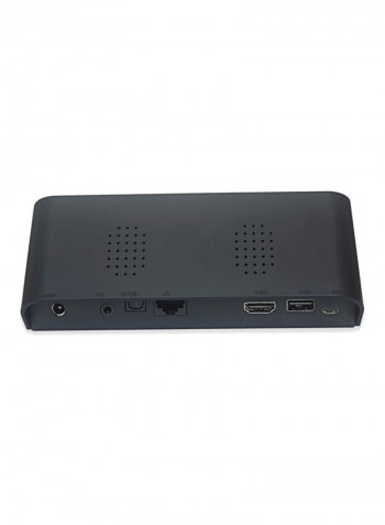 R89 TV Box With Remote Control V798U Black