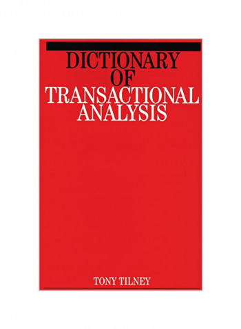 Dictionary of Transactional Analysis Paperback