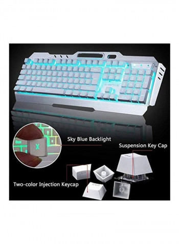Rechargeable Keyboard With Mouse Set